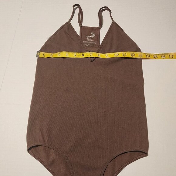 Intimately Free People ribbed brown bodysuit size M / L women - Picture 6 of 8